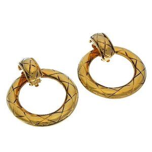 CHANEL Earring gold Women Authentic secondhand